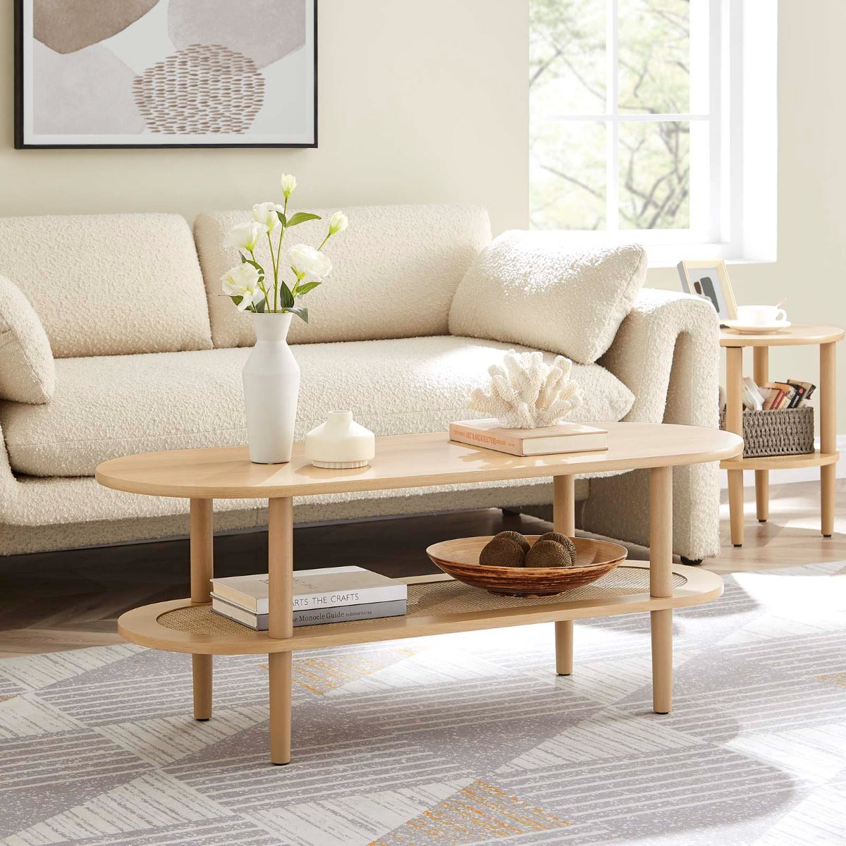 Modway Torus Oval Coffee Table