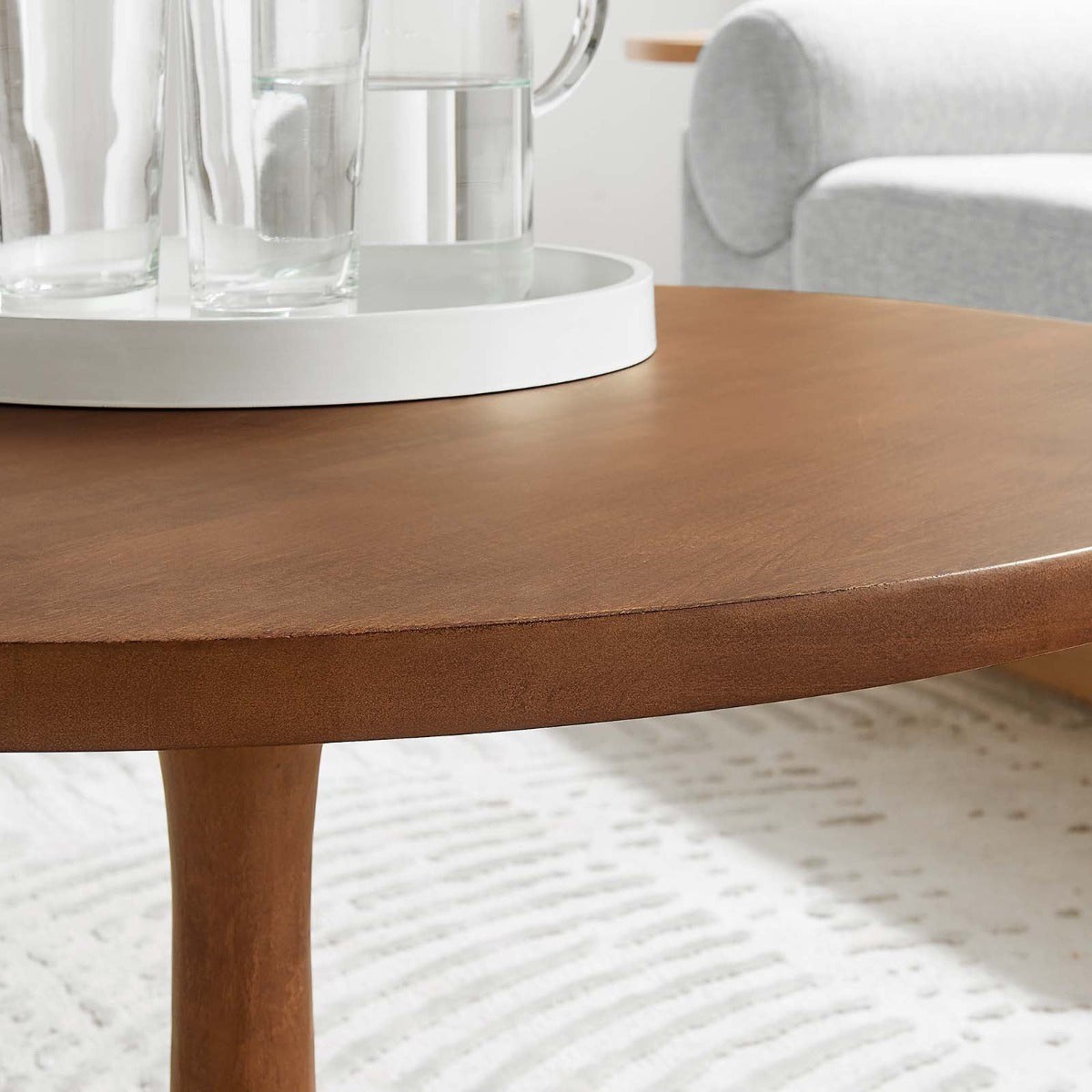 Modway Lina Round Wood Coffee Table