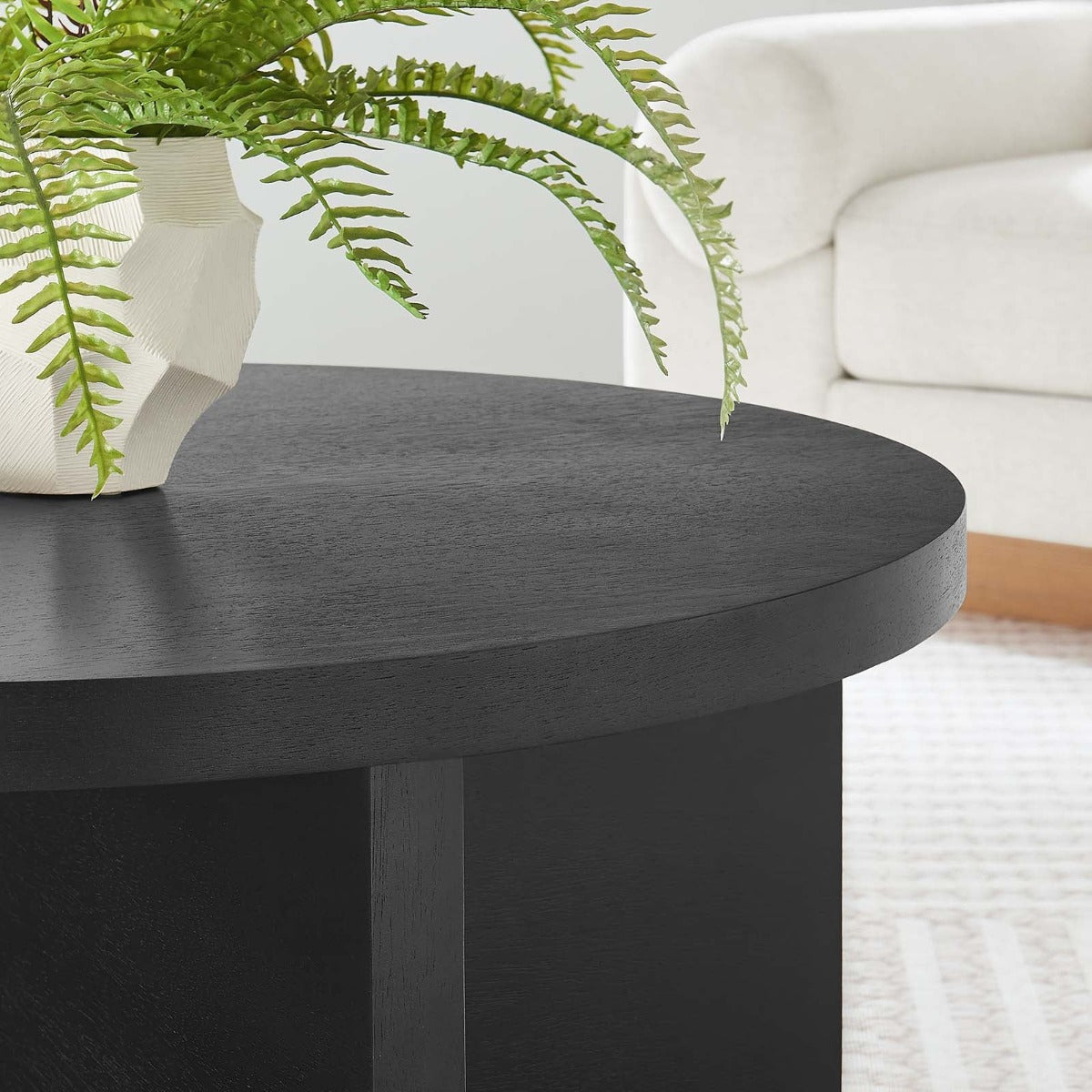 Modway Silas Round Wood Coffee Table