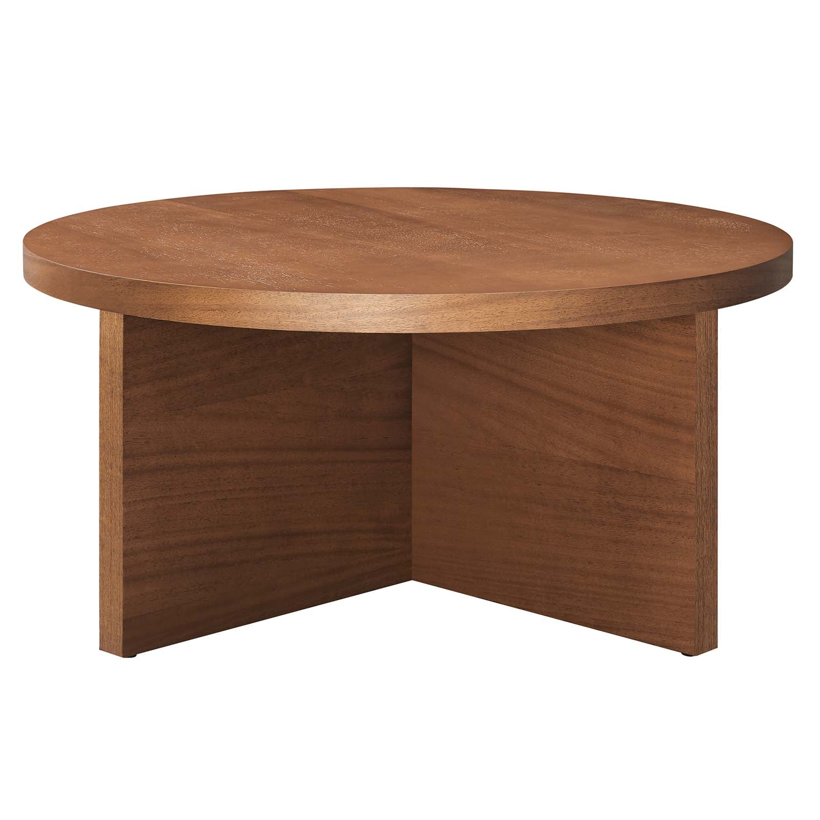 Modway Silas Round Wood Coffee Table