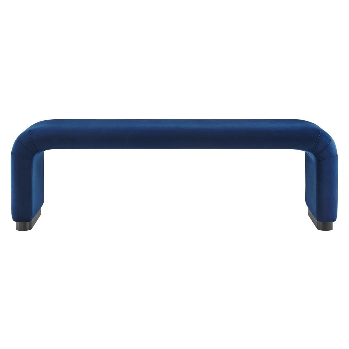 Modway Koda Performance Velvet Waterfall Long Bench