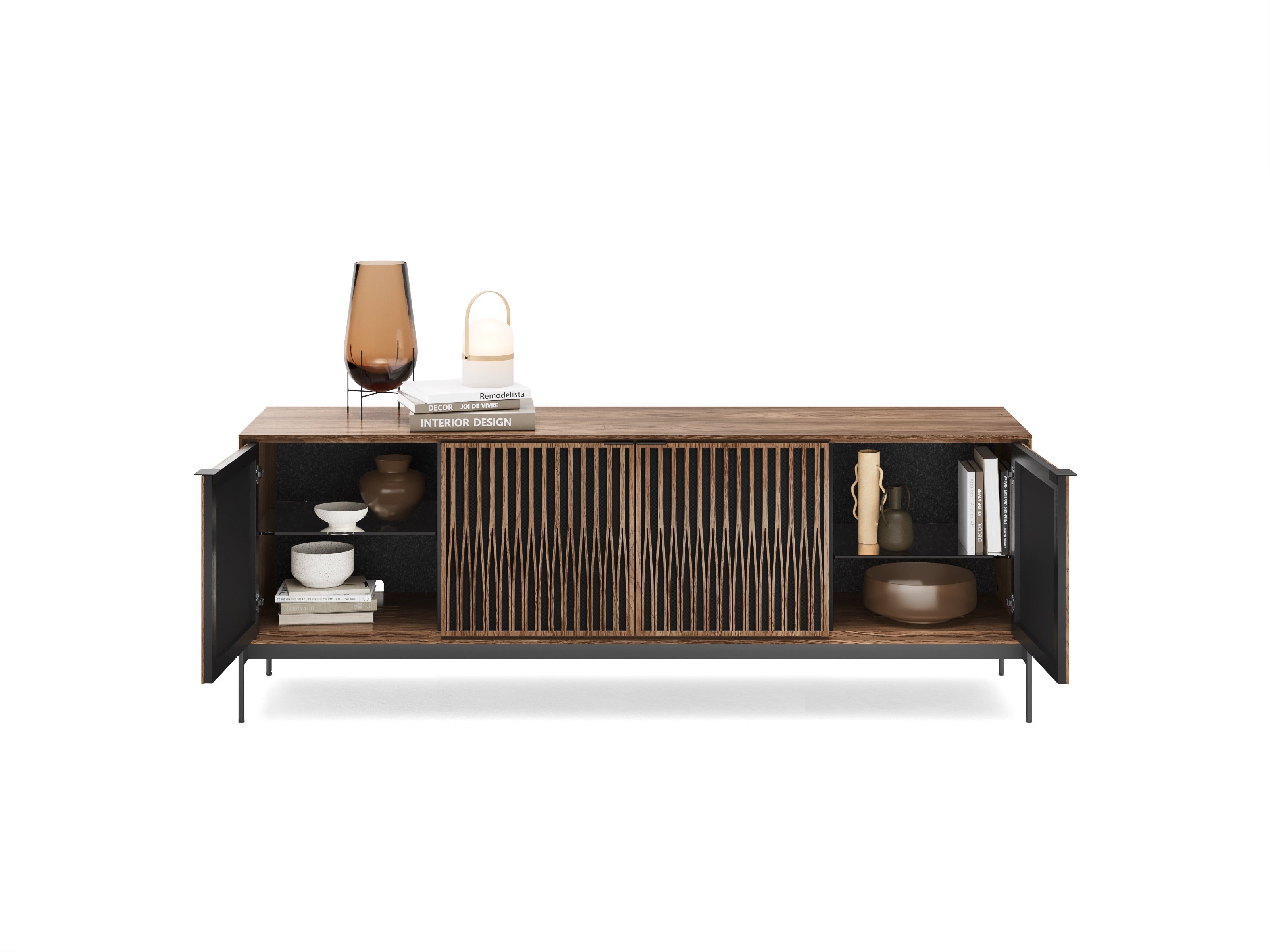 BDI Elements® 8709-TU Media + Storage Console