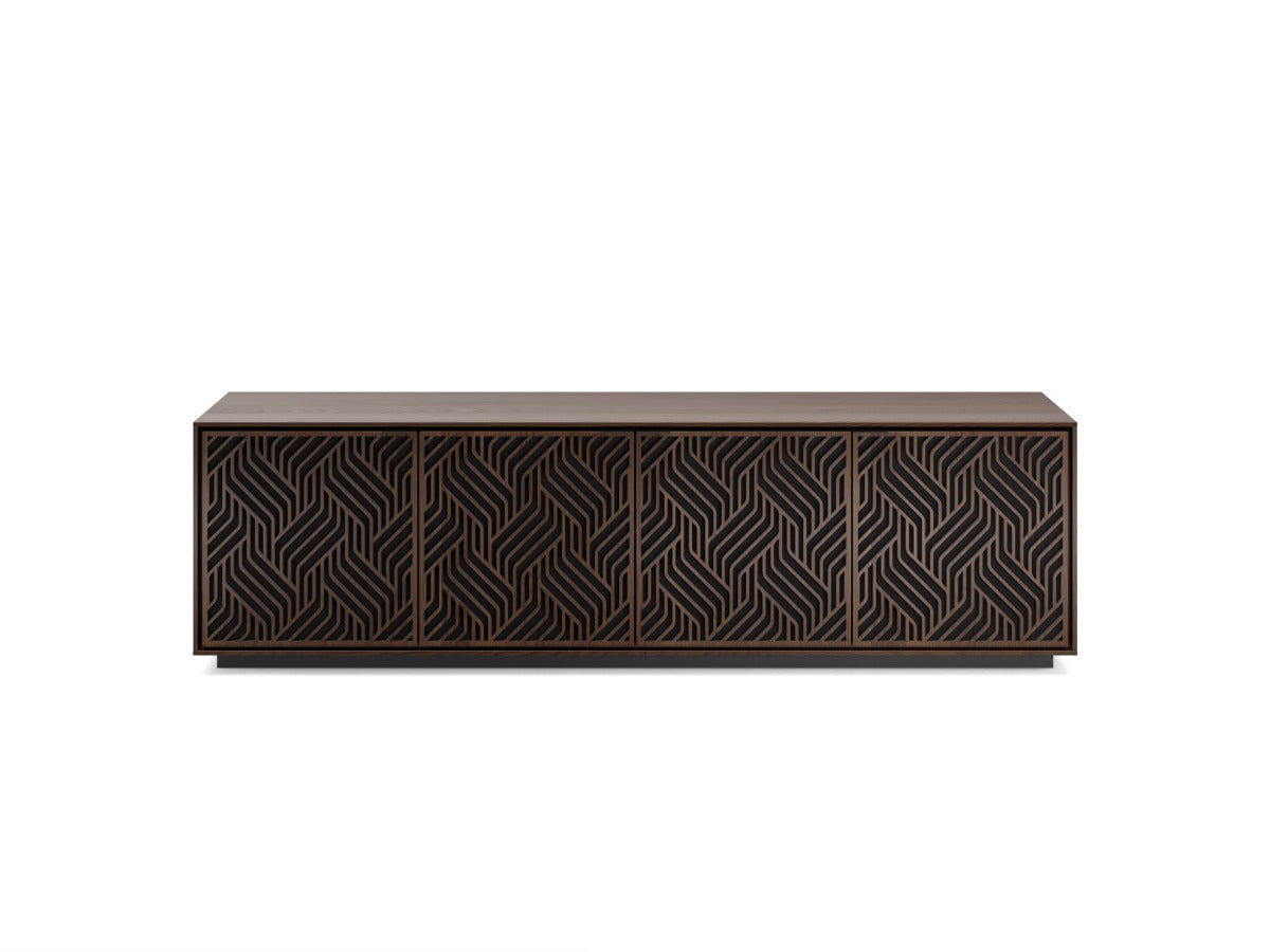 BDI Elements® 8703-WE Media + Storage Cabinet