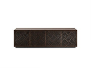 BDI Elements® 8703-WE Media + Storage Cabinet