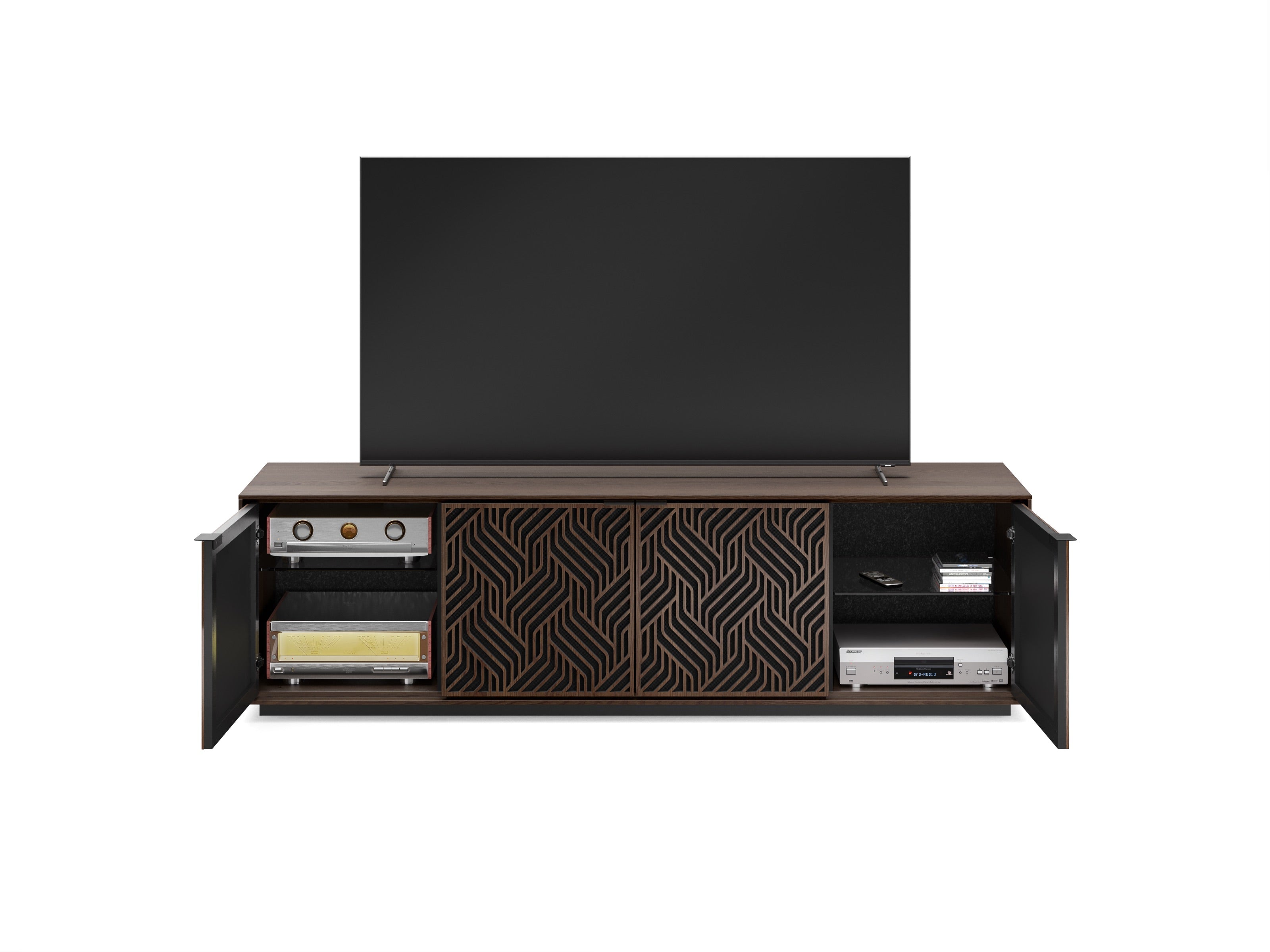 BDI Elements® 8703-WE Media + Storage Cabinet