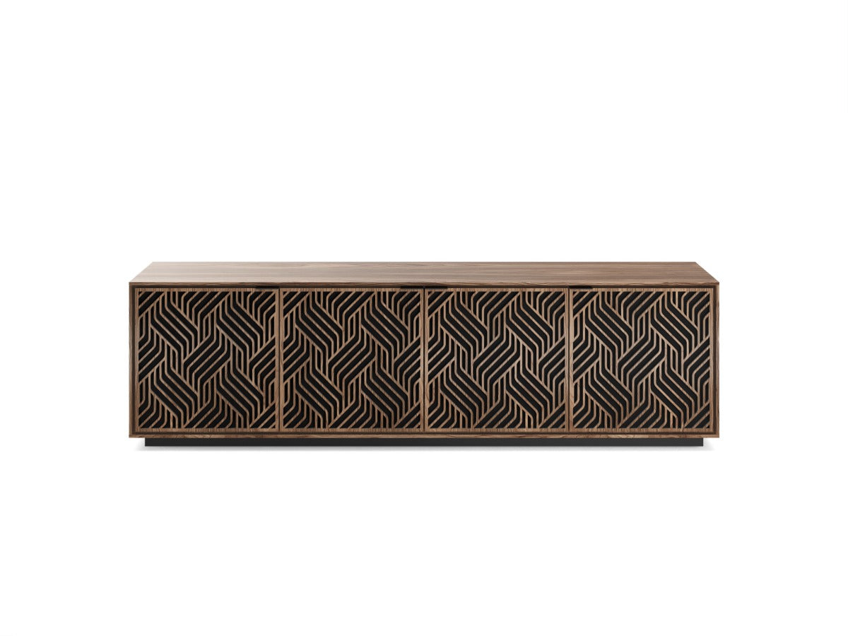 BDI Elements® 8703-WE Media + Storage Cabinet