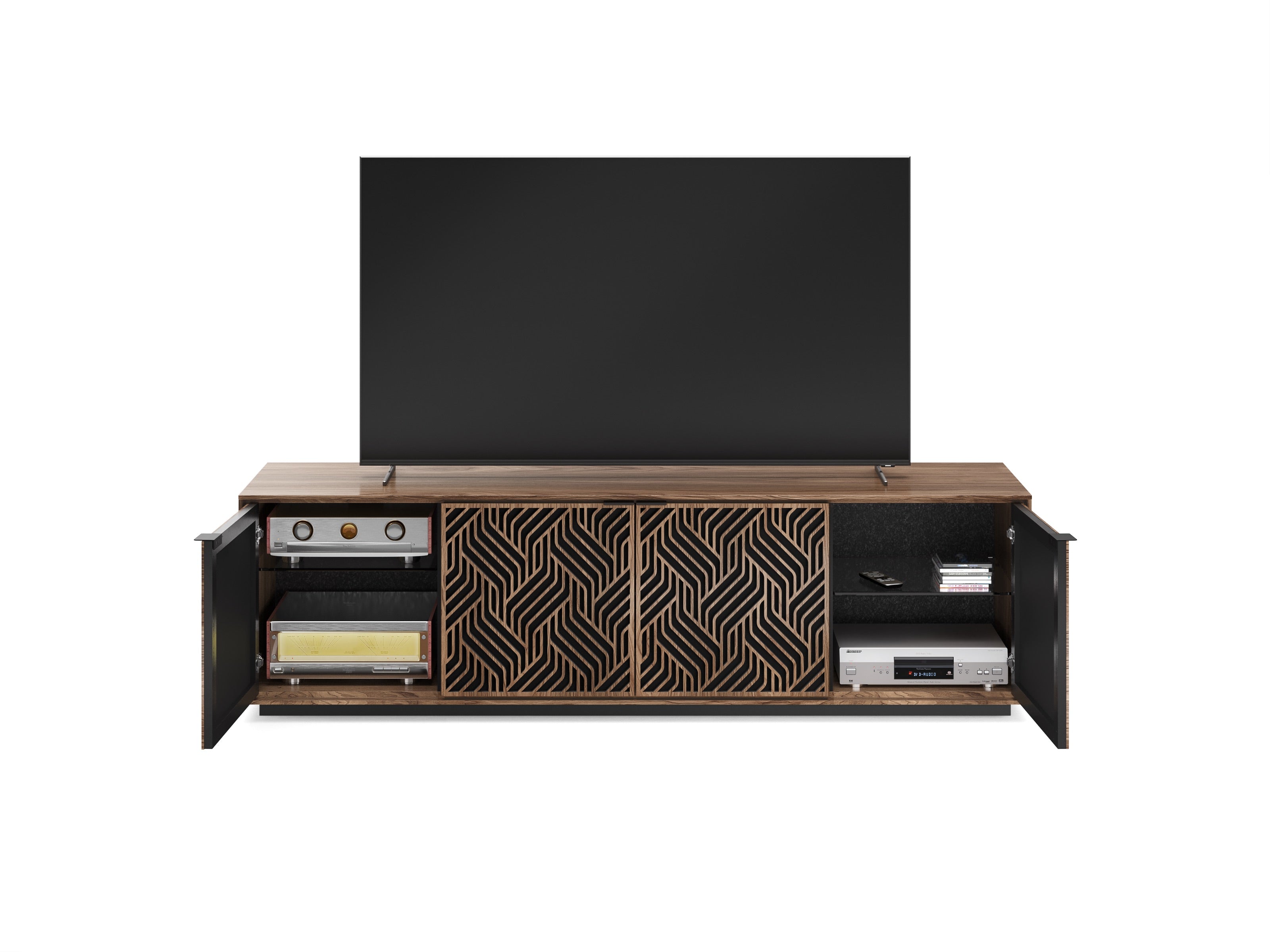 BDI Elements® 8703-WE Media + Storage Cabinet