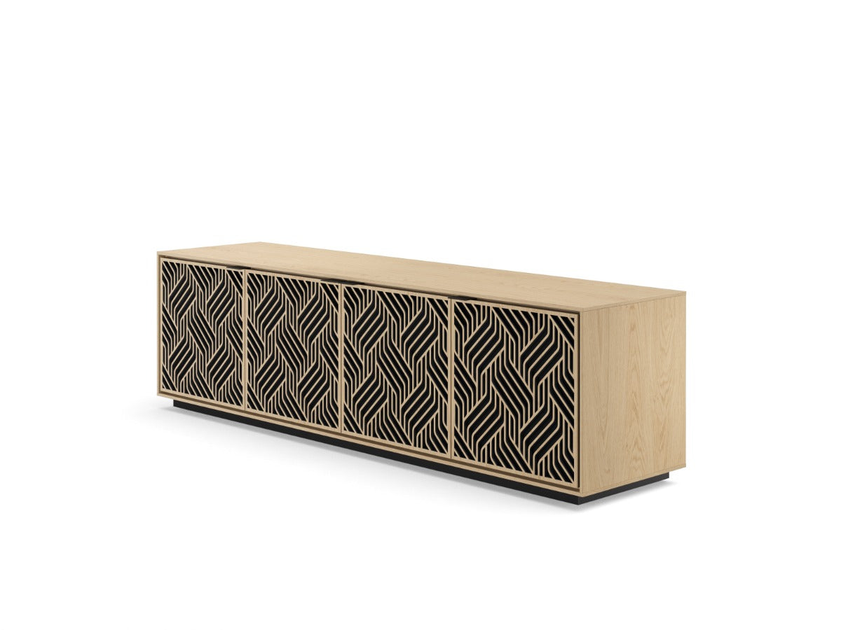 BDI Elements® 8703-WE Media + Storage Cabinet