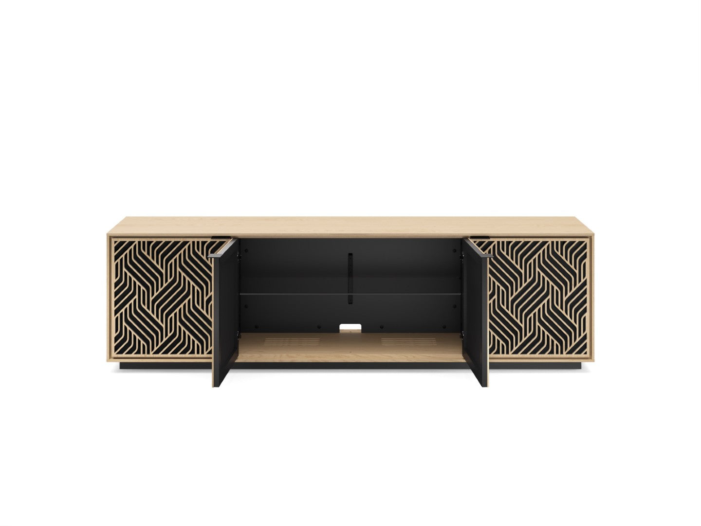BDI Elements® 8703-WE Media + Storage Cabinet