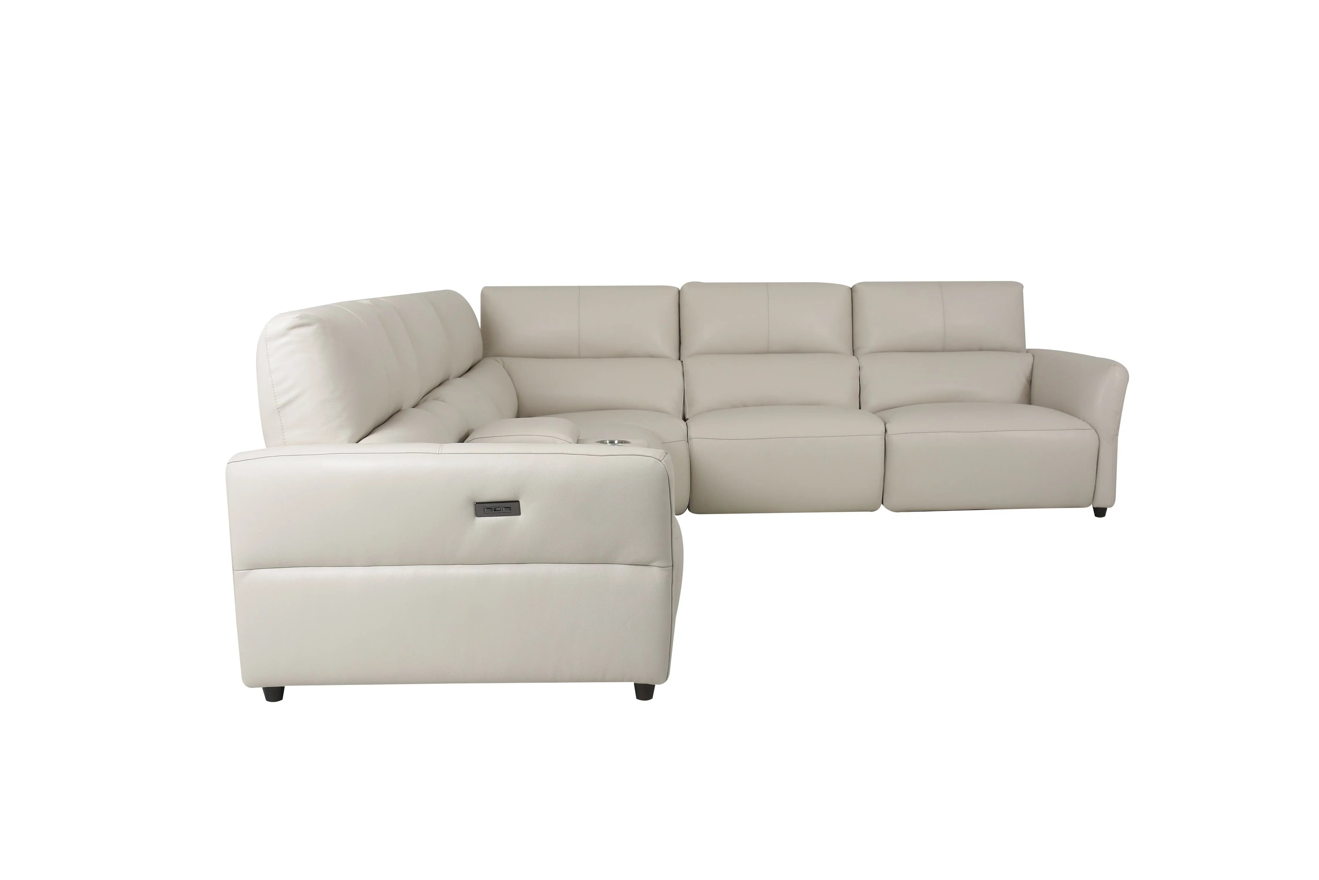 Elys 6 Piece Sectional with Two Recliners