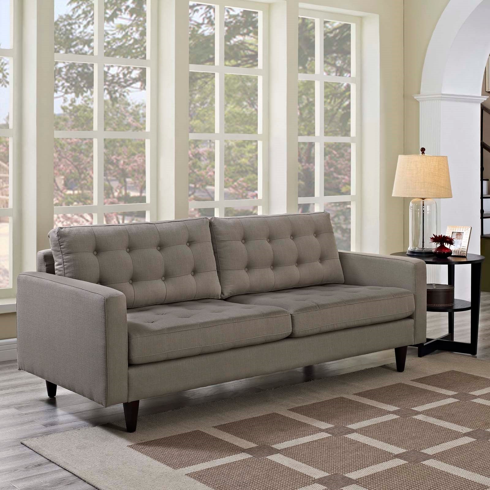 Modway Empress Upholstered Fabric Sofa