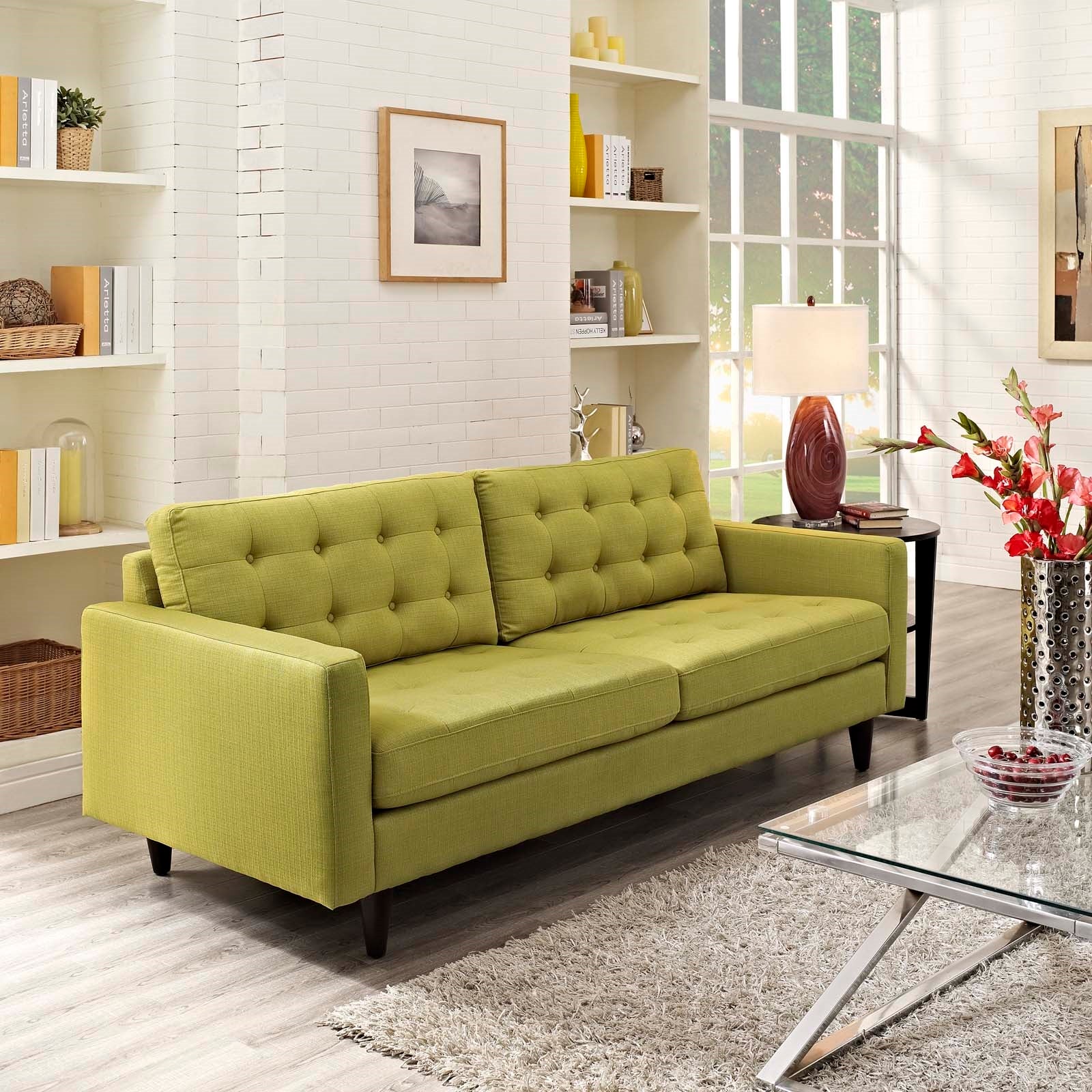 Modway Empress Upholstered Fabric Sofa