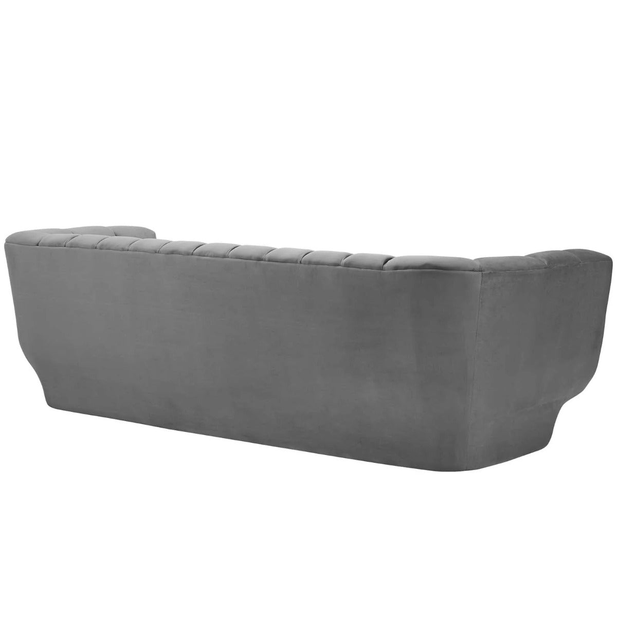 Modway Entertain Vertical Channel Tufted Performance Velvet Sofa and Armchair Set