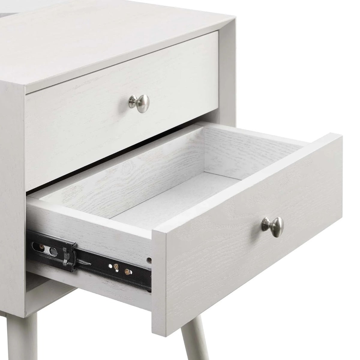 Modway Ember Wood Nightstand With USB Ports