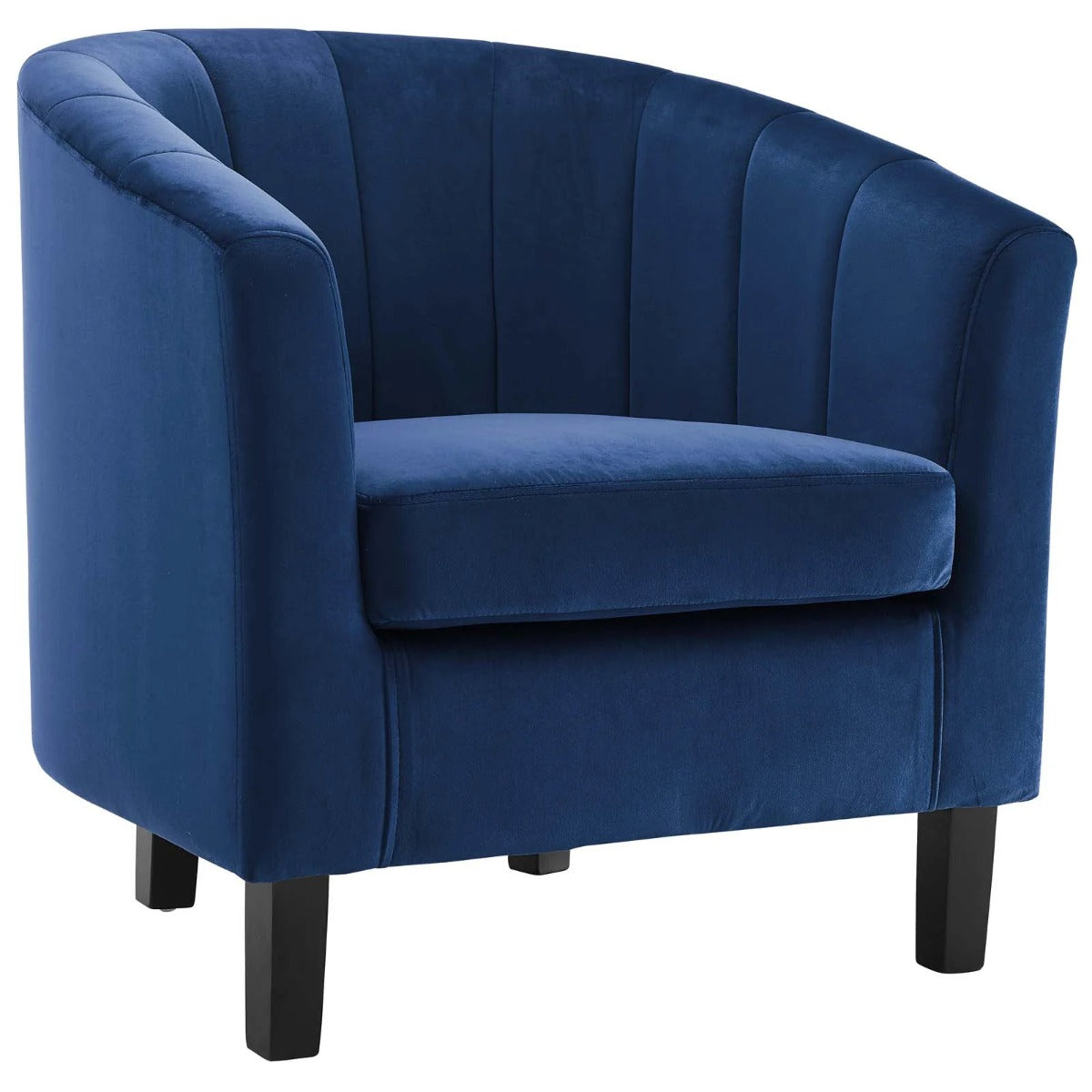 Modway Prospect Channel Tufted Performance Velvet Armchair Set of 2