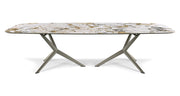 Atlantis Keramik Dining Table with Rounded Top 118"