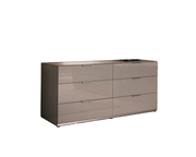 ALF Fifth Avenue 6-Drawer Dresser – Modern Italian Storage in Termocotto Oak Finish