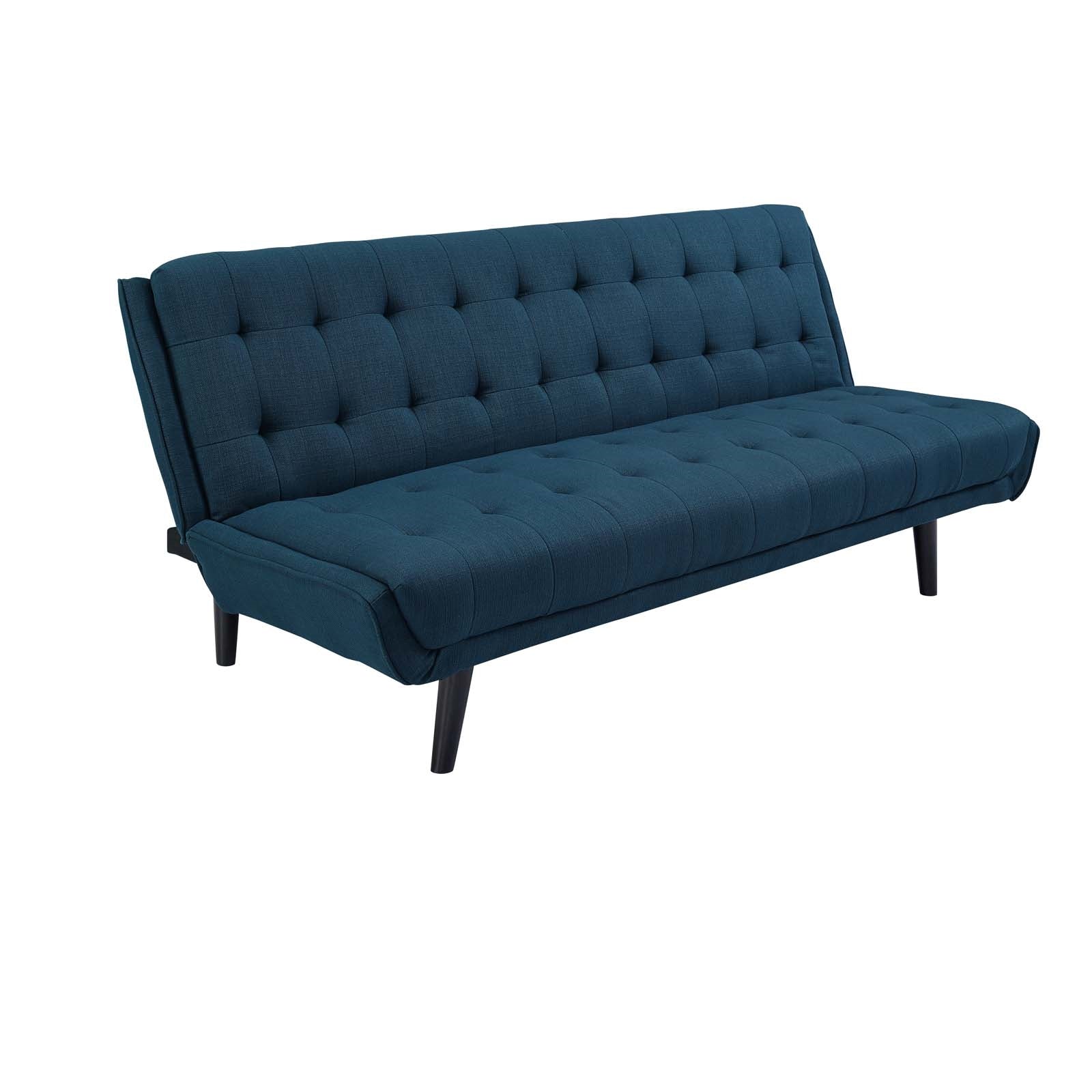 Modway Glance Tufted Convertible Fabric Sofa Bed