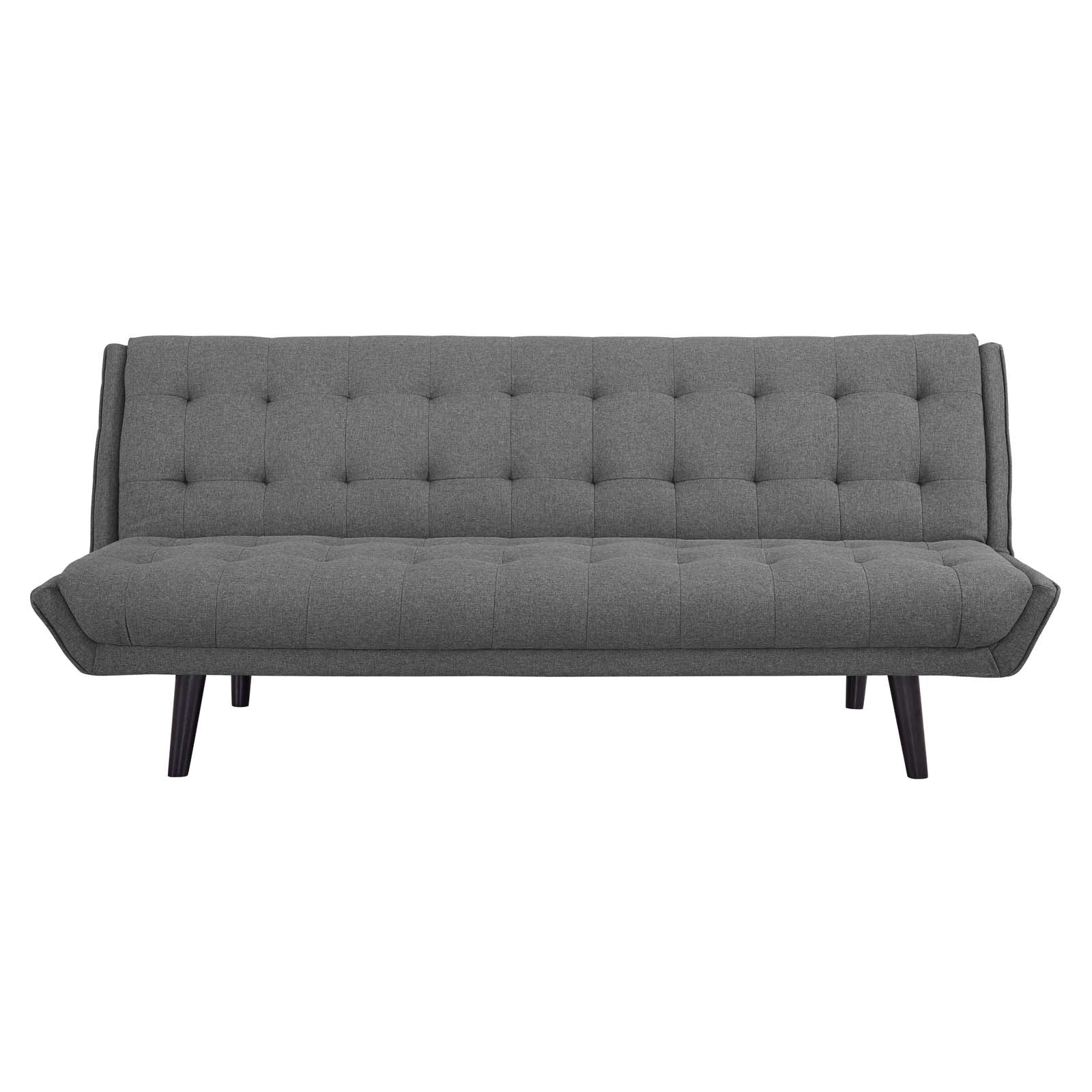 Modway Glance Tufted Convertible Fabric Sofa Bed