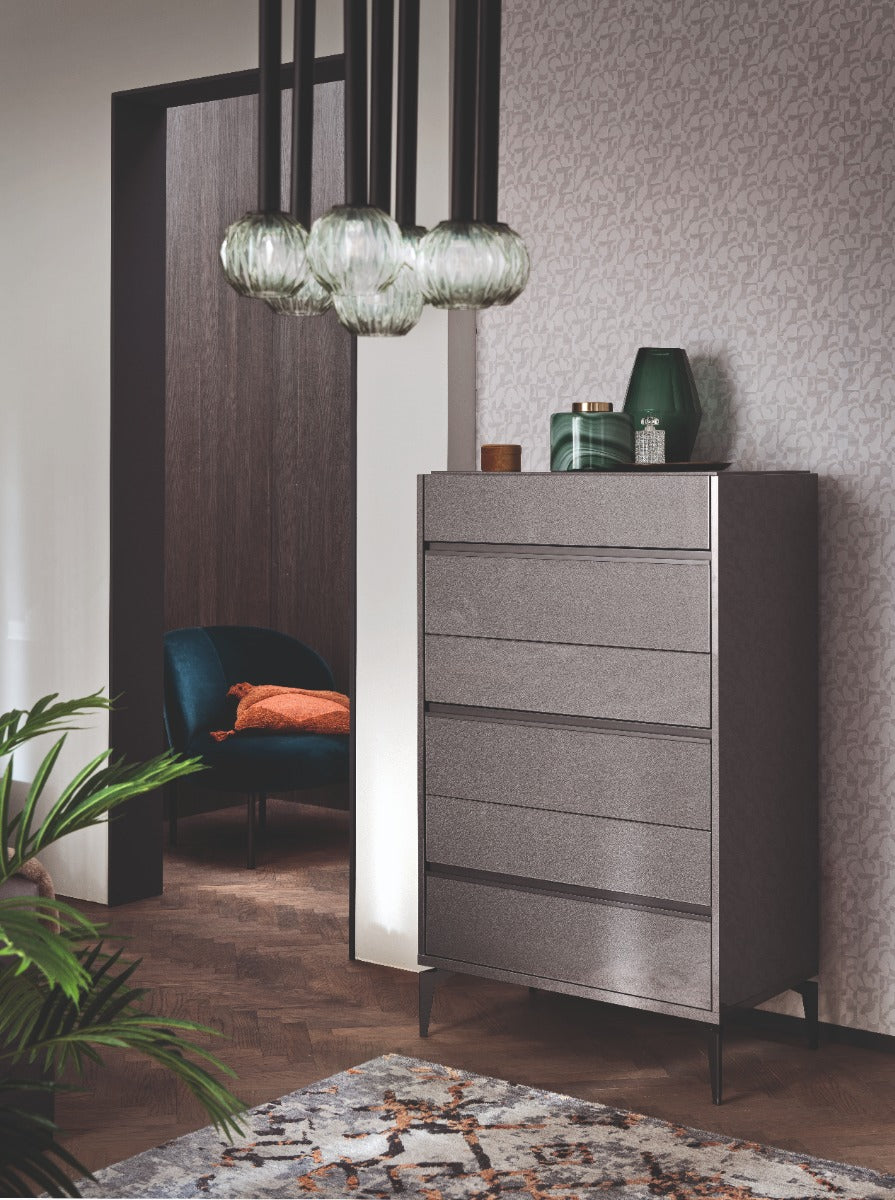 Graphite 6-Drawer Chest | Delivery lead time 20 Weeks