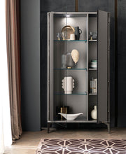 Graphite 2-Door Curio | Delivery lead time 20 Weeks