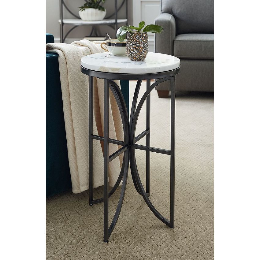 Hammary Impact Small Round Accent Table