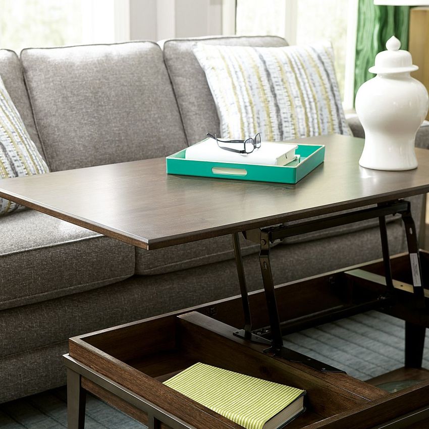 Hammary Composite Rectangular Lift Top Coffee Table