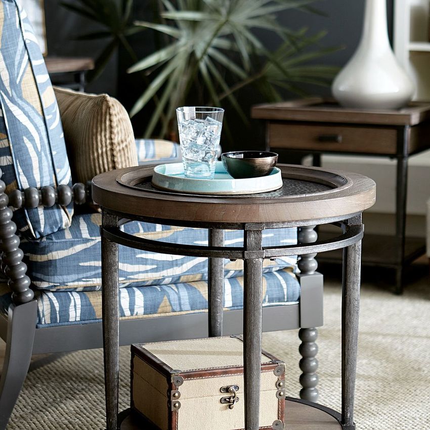 Hammary Austin Round End Table