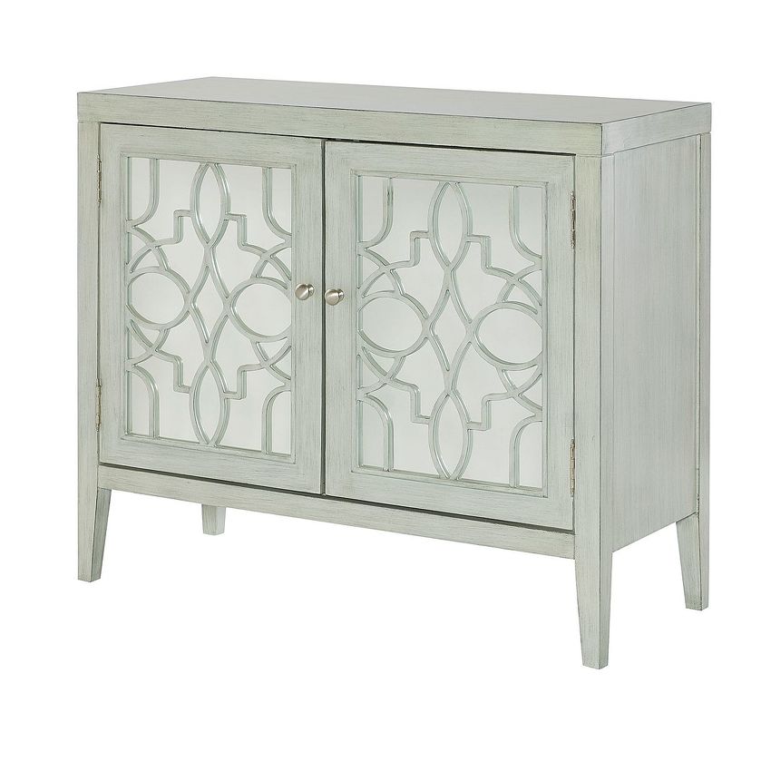 Hammary Hidden Treasures Mirrored Door Cabinet