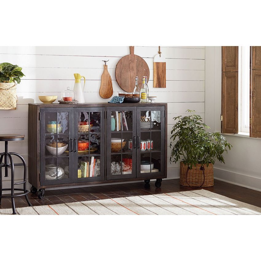 Hammary Hidden Treasures Trolley Door Cabinet