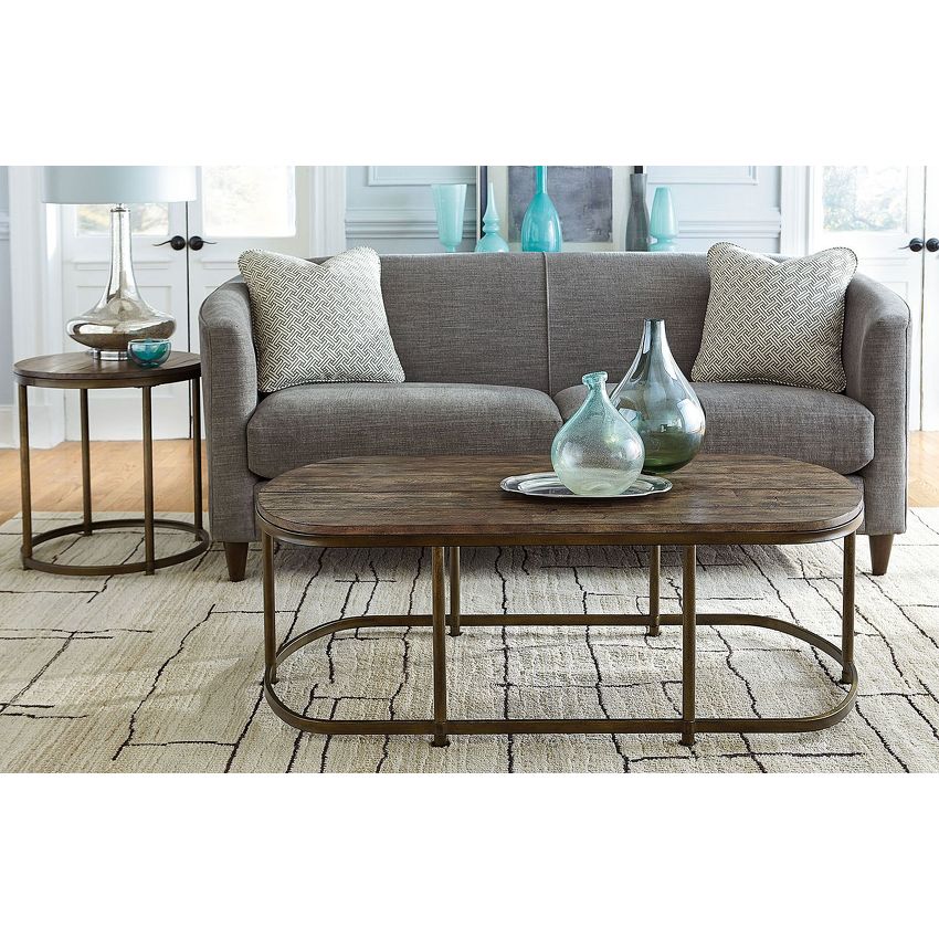 Hammary Leone Round End Table