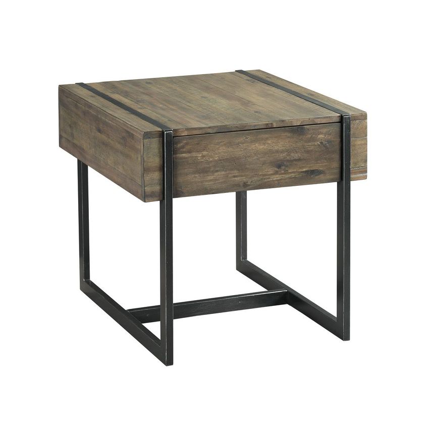 Hammary Modern Timber Rectangular Drawer End Table