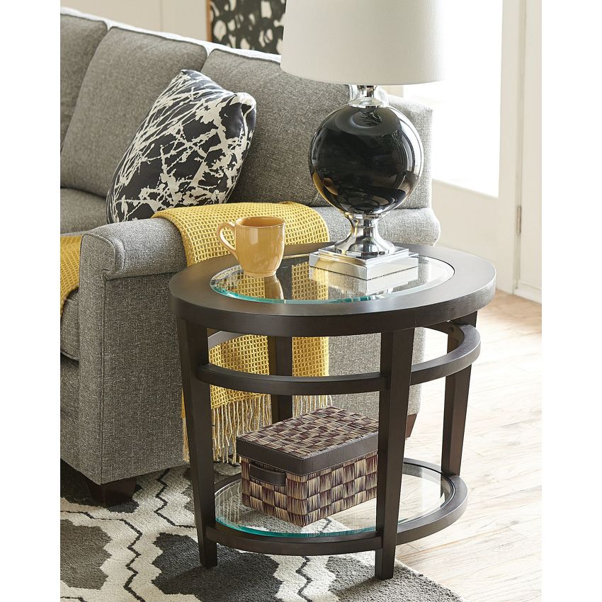 Hammary Urbana Oval End Table
