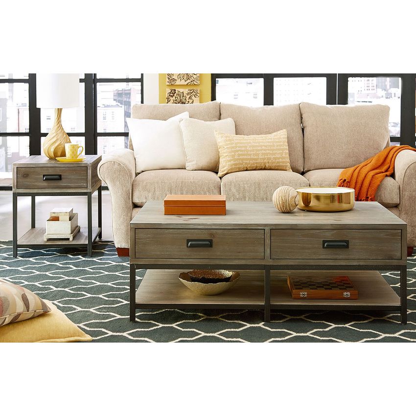 Hammary Parsons Rectangular Drawer End Table
