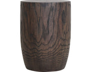 Hammary Hidden Treasures Oak Grain Drum End Table