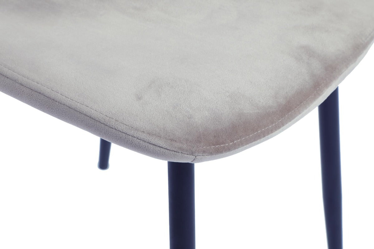 Chintaly Contemporary Fabric Upholstered Side Chair