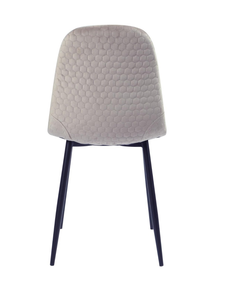 Chintaly Contemporary Fabric Upholstered Side Chair