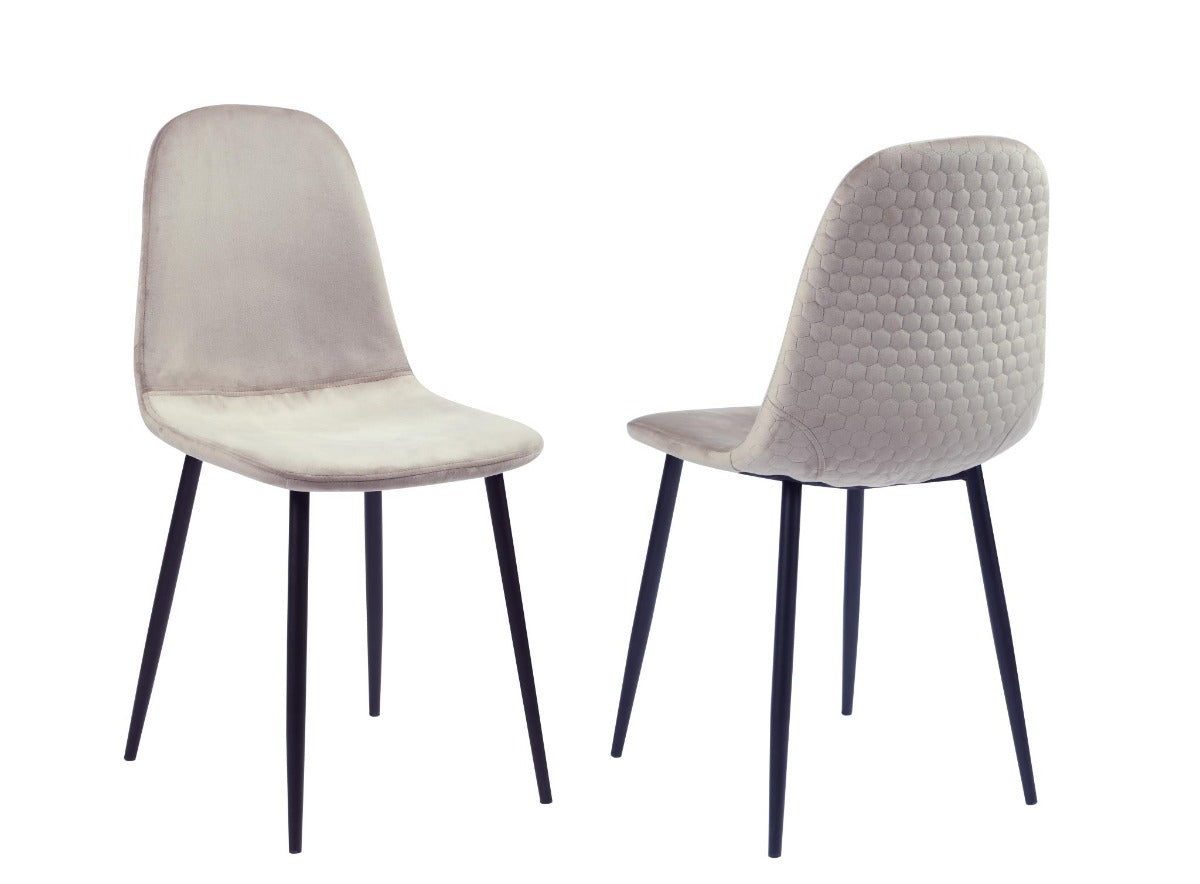 Chintaly Contemporary Fabric Upholstered Side Chair