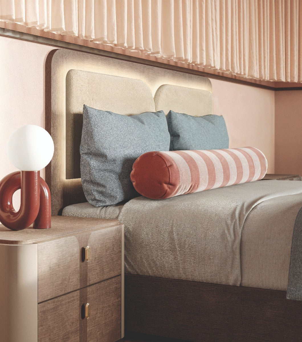 Hebe Modern Nightstand by ALF Uno – Italian Craftsmanship in Your Bedroom