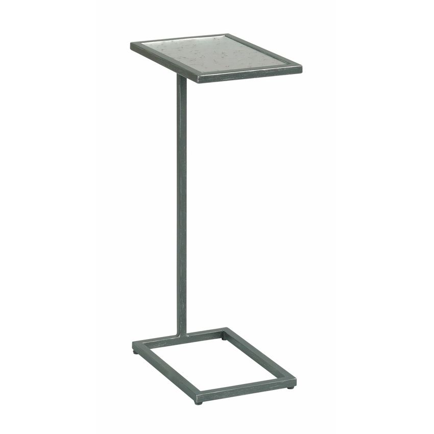 Hammary Hidden Treasures Silver Leaf "C" Table