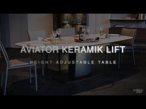 Aviator Keramik Lift Dining Table