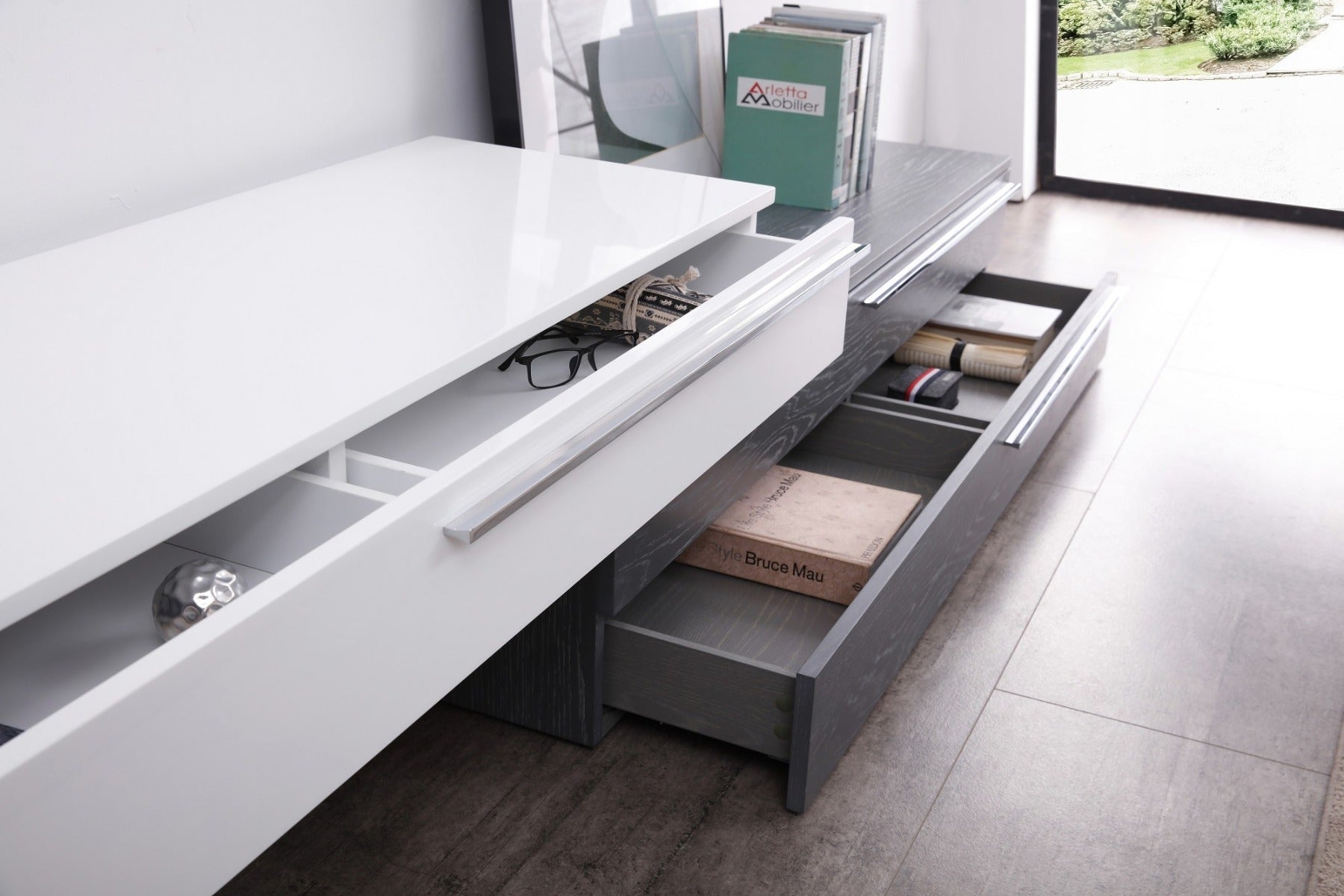 J & M Hudson TV Stand