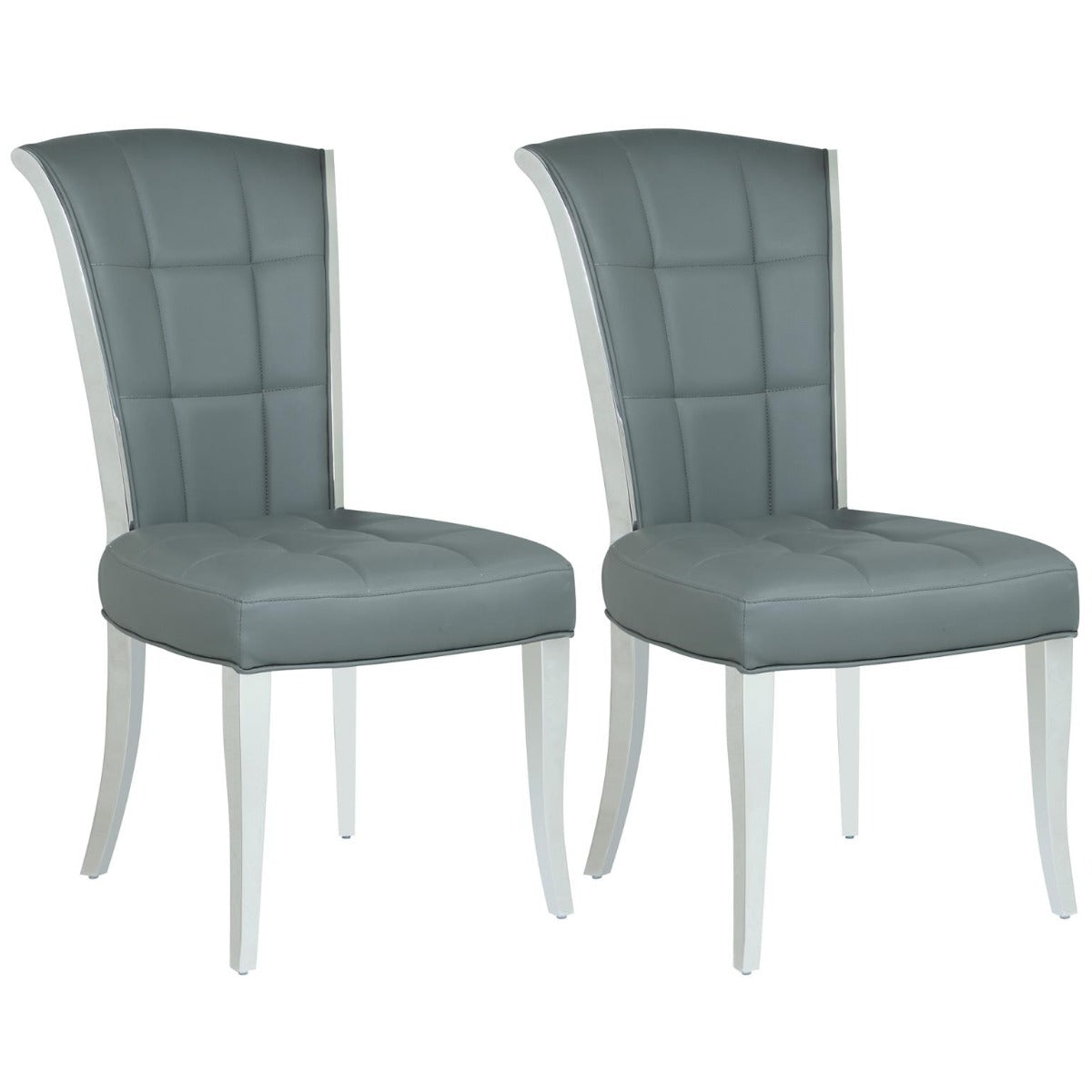 Chintaly Iris Modern Upholstered Side Chair