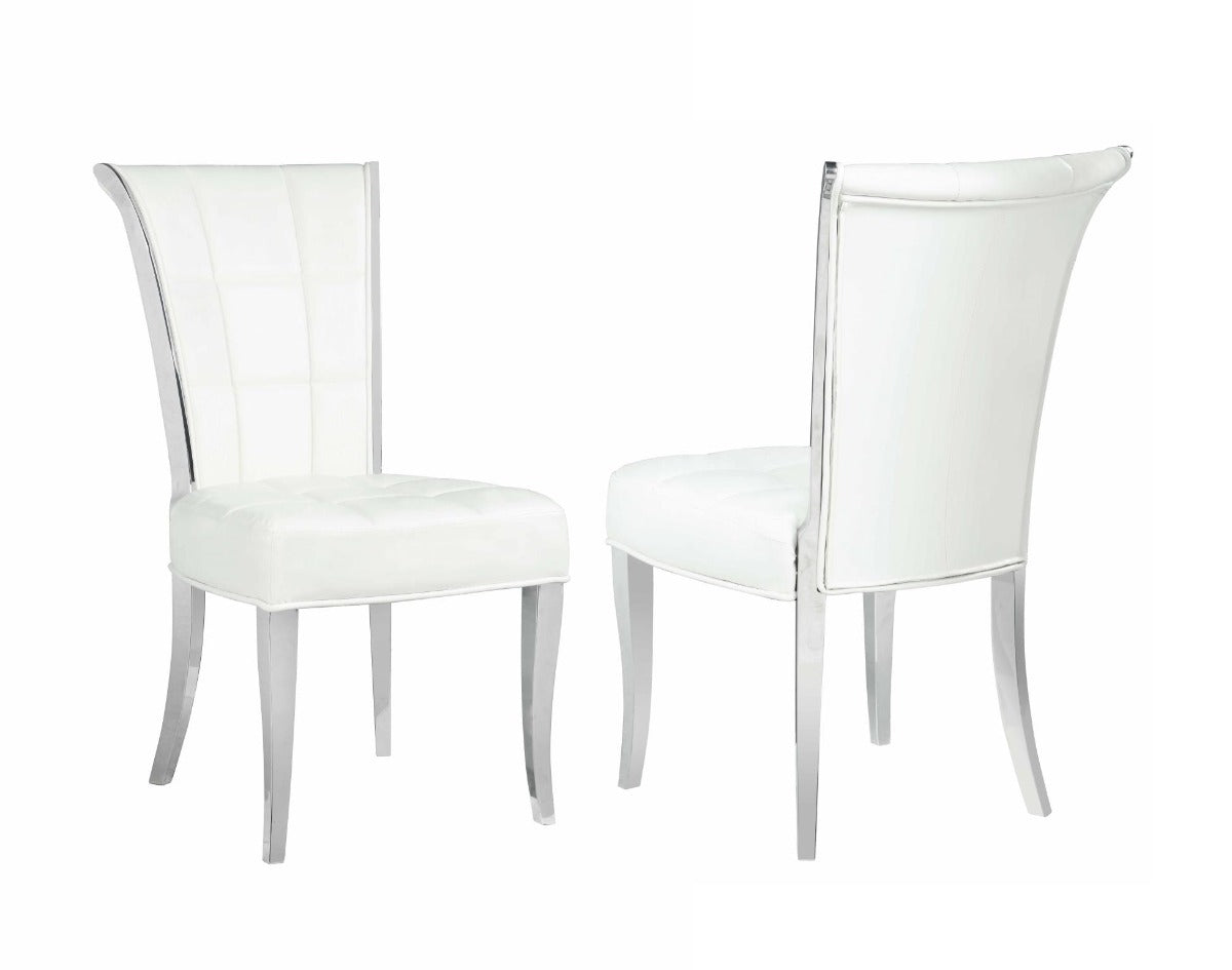 Chintaly Iris Modern Upholstered Side Chair