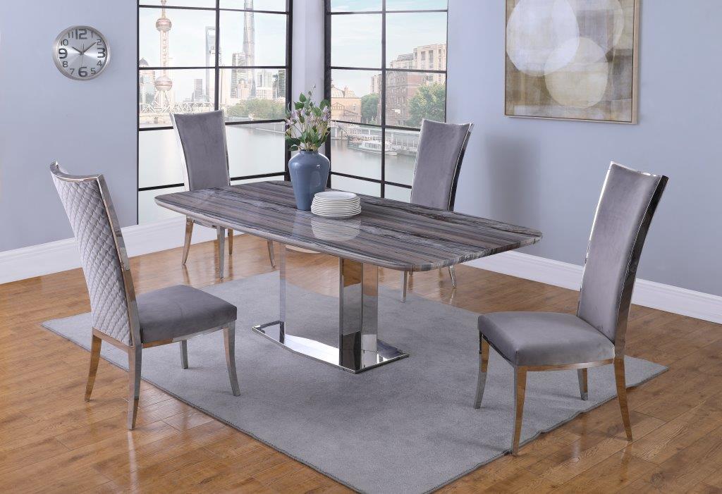 Chintly Isabel High Back Side Chair