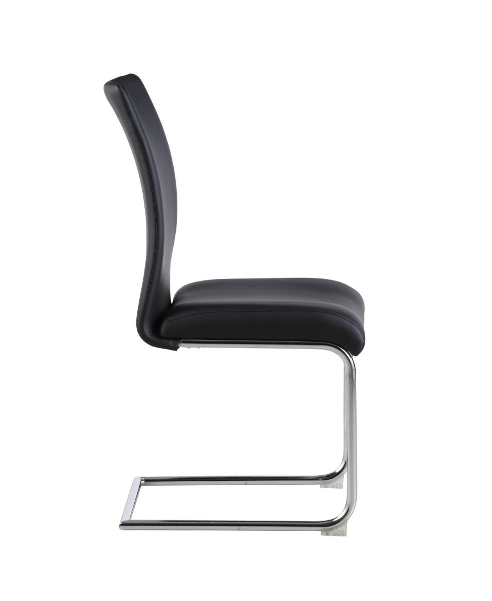 Chintaly Jane Contour Back Cantilever Side Chair