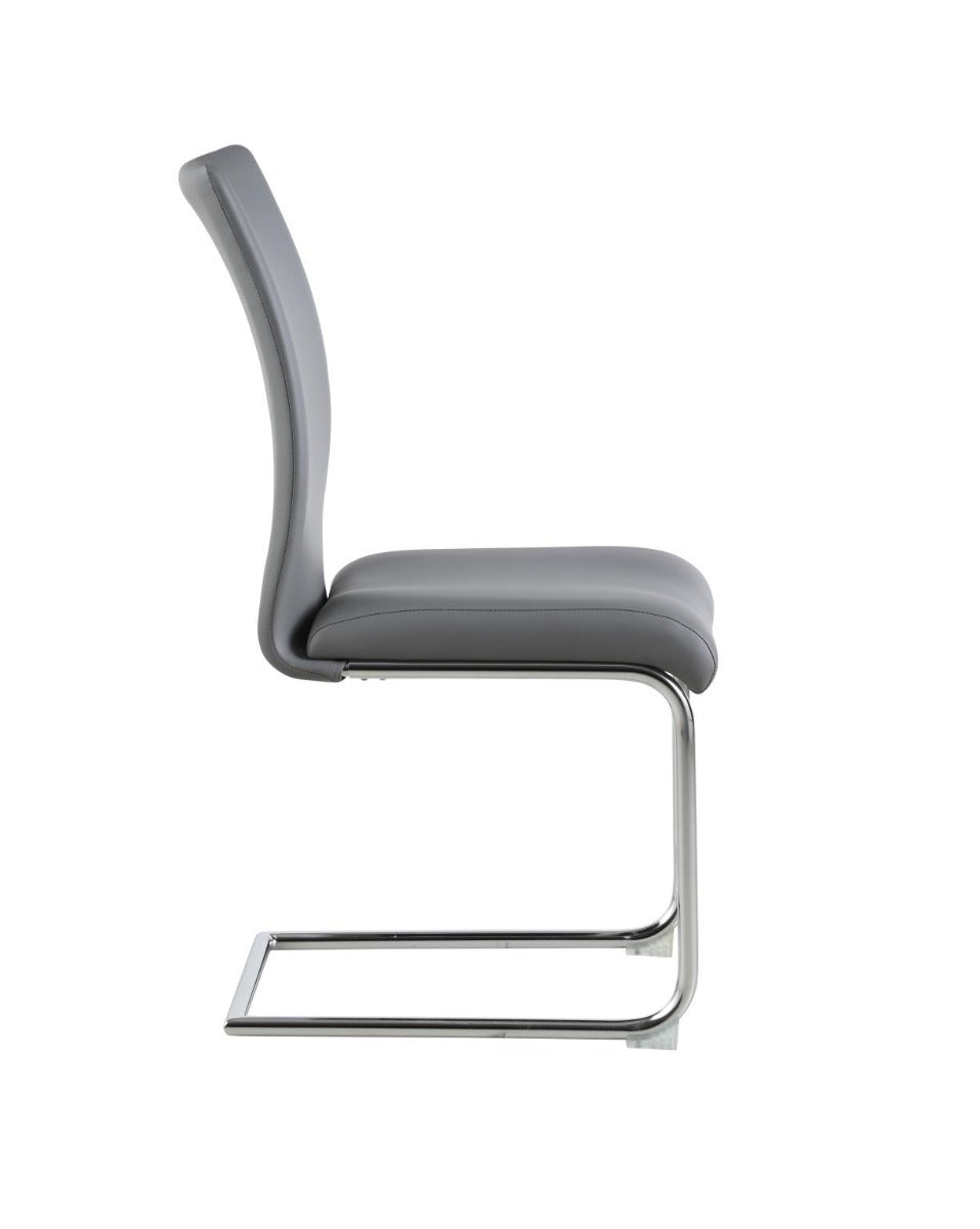 Chintaly Jane Contour Back Cantilever Side Chair