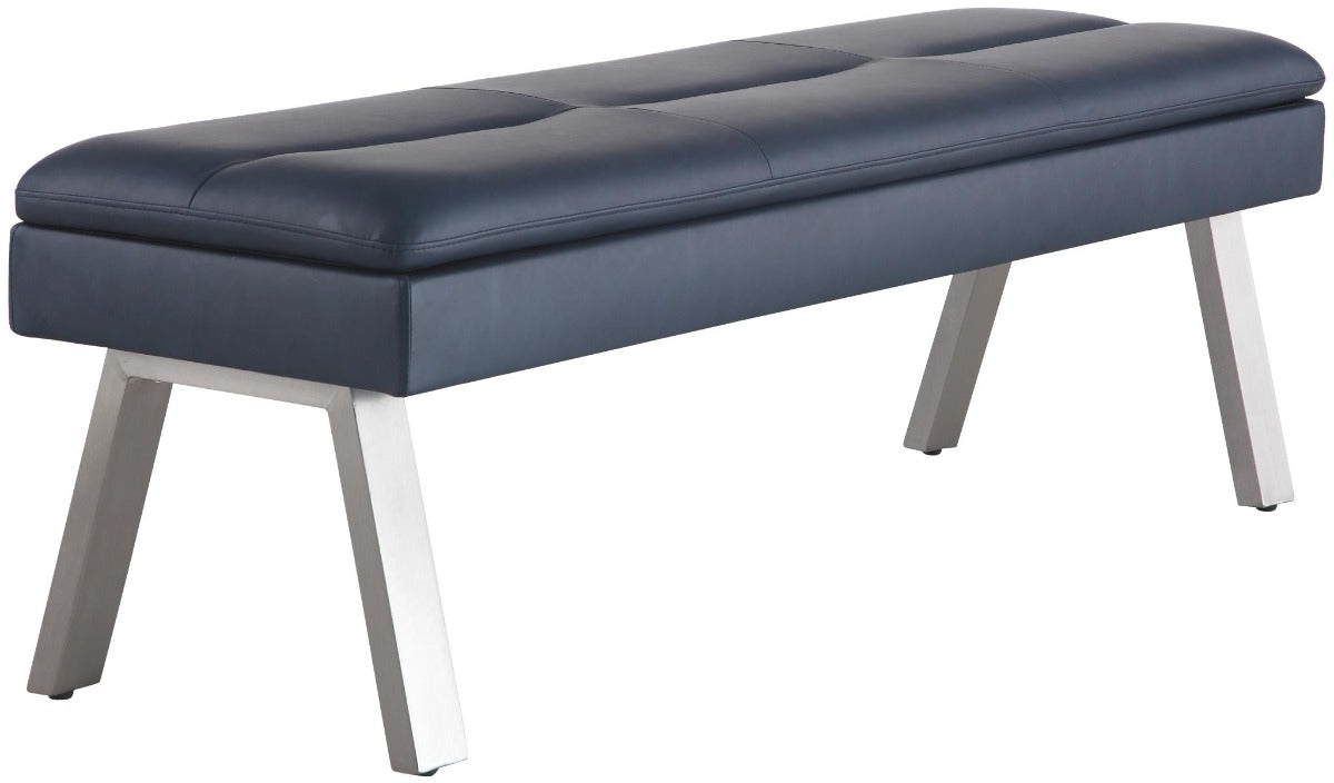 Chintaly Jezebel Tufted Bench with Under-seat Storage
