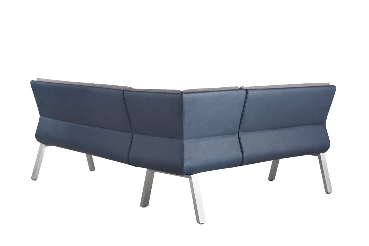 Chintaly Jezebel Modern 2-Tone Nook with Storage