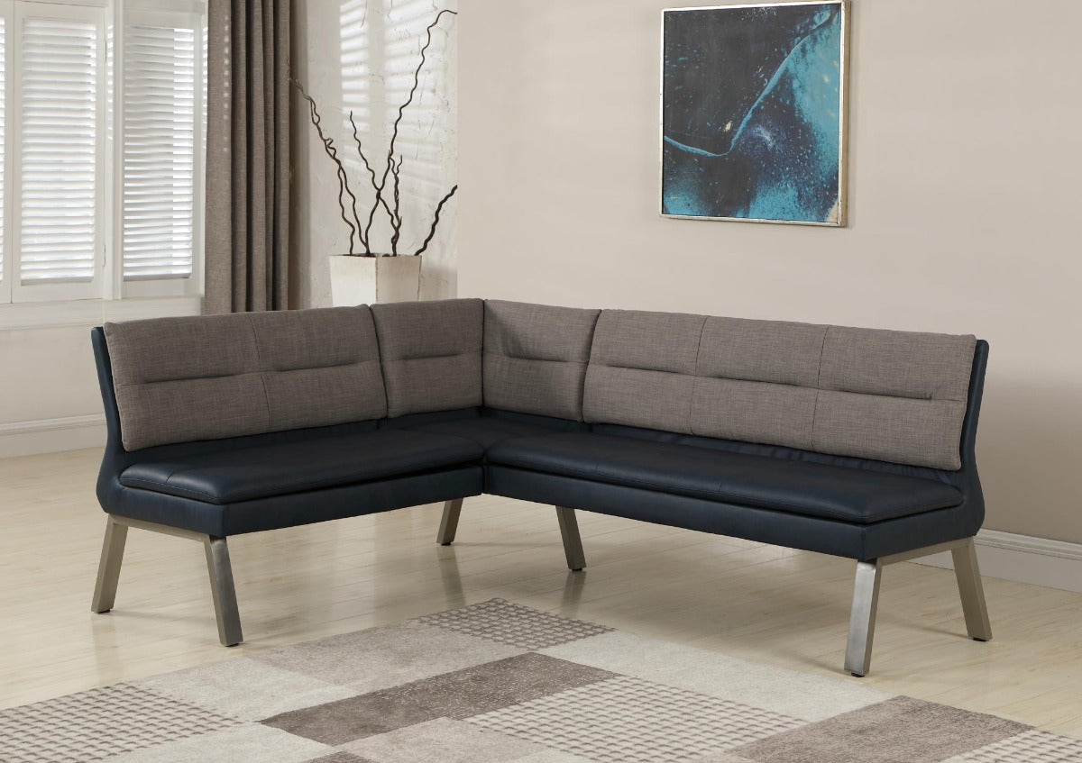 Chintaly Jezebel Modern 2-Tone Nook with Storage